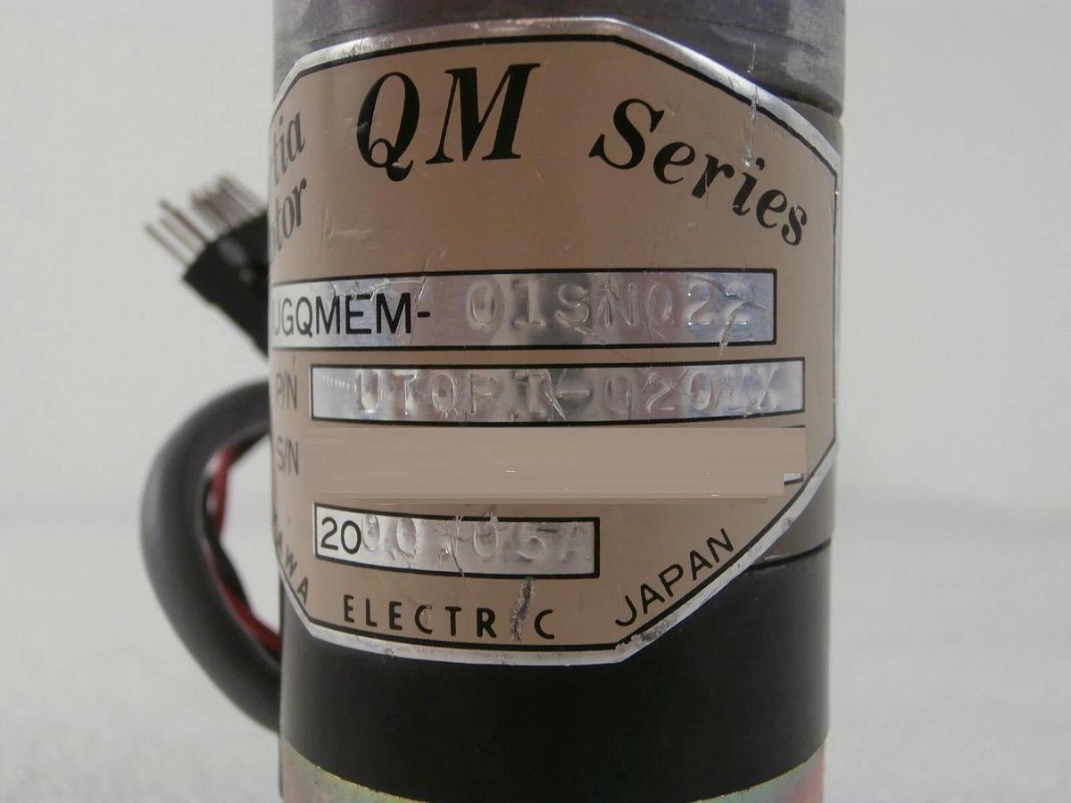 Used Yaskawa Electric UTOPI-020MX Minertia Motor Assembly UGQMEM-01SNQ22 NSR Working
