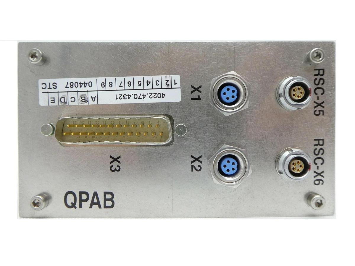Used ASML 4022.470.4321 Interface Module QPAB SVG Silicon Valley Group Working Spare