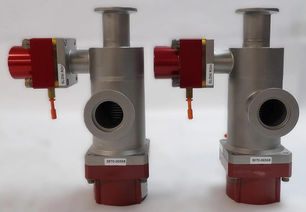 Used MKS Instruments 100016886 Vacuum Isolation Valve AMAT 3870-06568 Lot of 2 Spare
