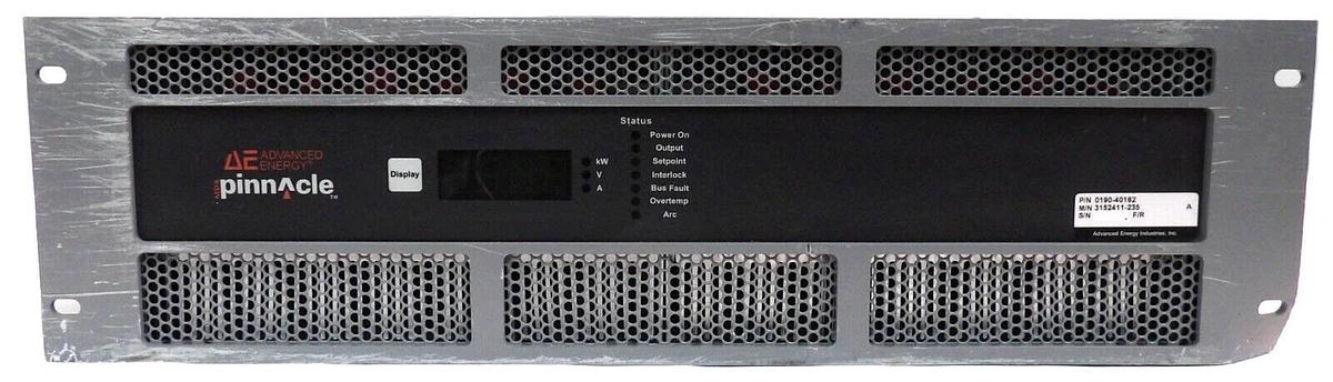 Used MDX Pinnacle 20kW AE Advanced Energy 3152411-235 DC Power Supply Untested As-Is