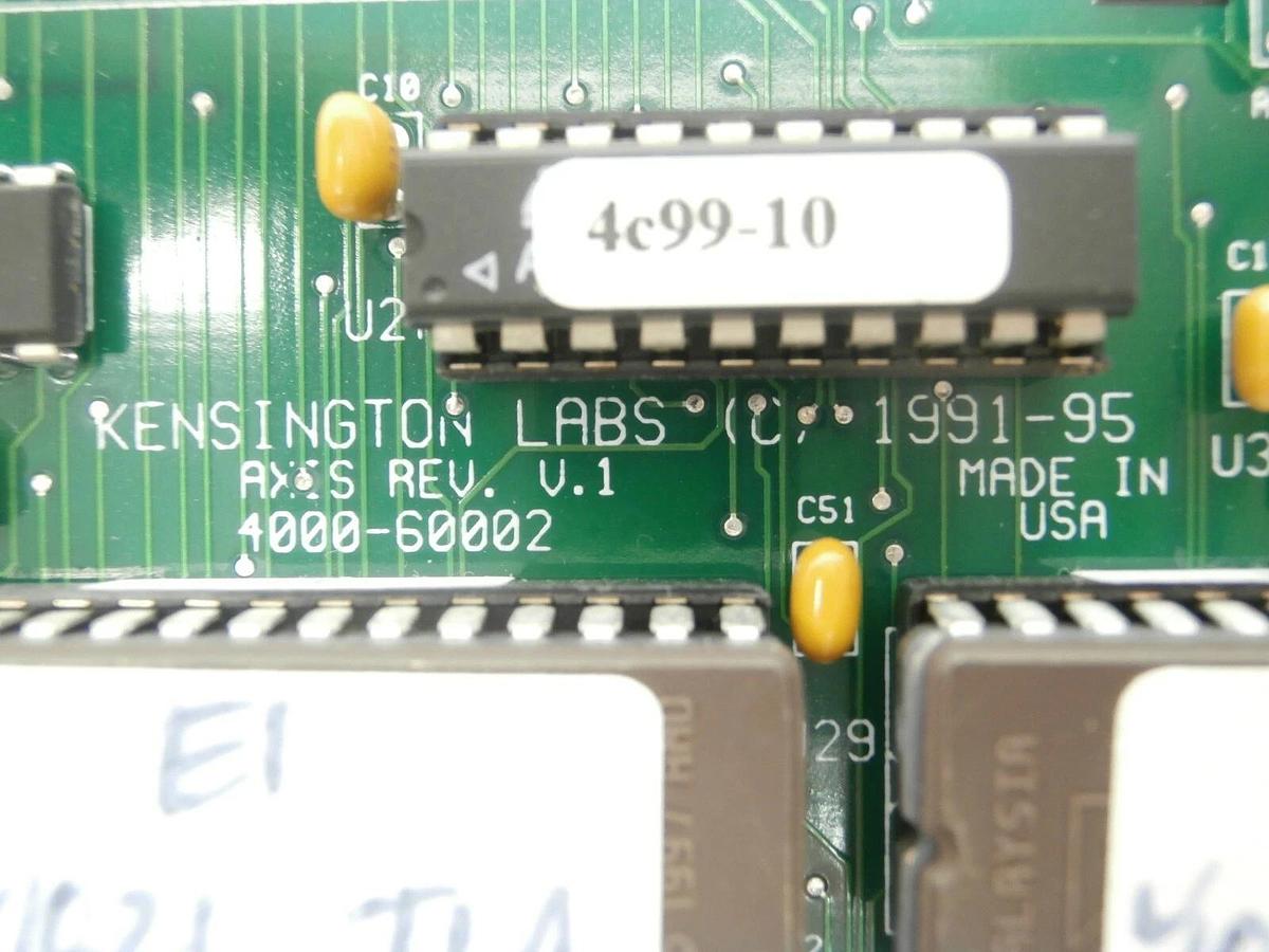 Used Kensington Laboratories 3-0001-01 A-Axis PCB Card 4000-60002 V.1 TLA Working