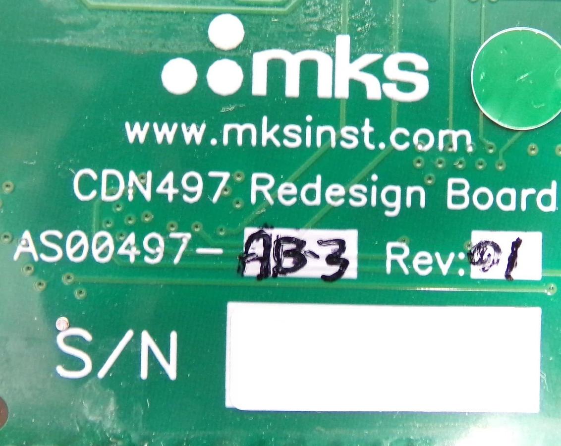 Used MKS Instruments AS02500-87-1 Interlock Module PCB Card AMAT Working