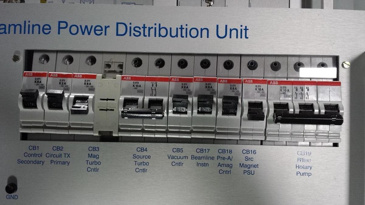 Used AMAT Applied Materials 9090-00846 Beamline Power Distribution Unit Working