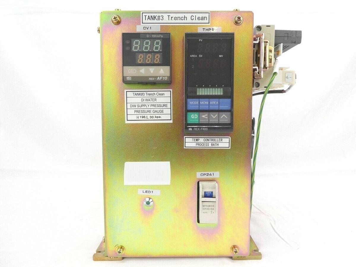 Used DNS Dainippon Screen TANK#3 Trench Clean Temperature Controller FC-3000 Working
