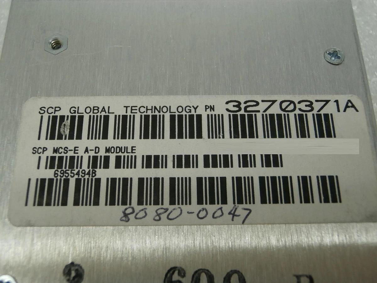 Used SCP Global Technology 3270371A SCP MCS-E A-D Module Used Working
