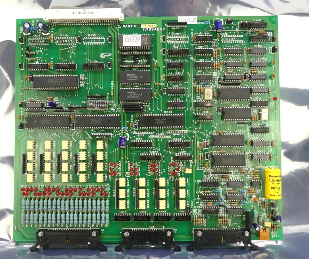 Used Osacom V1703X Elevator CPU PCB Assembly V1534E01 Working Surplus