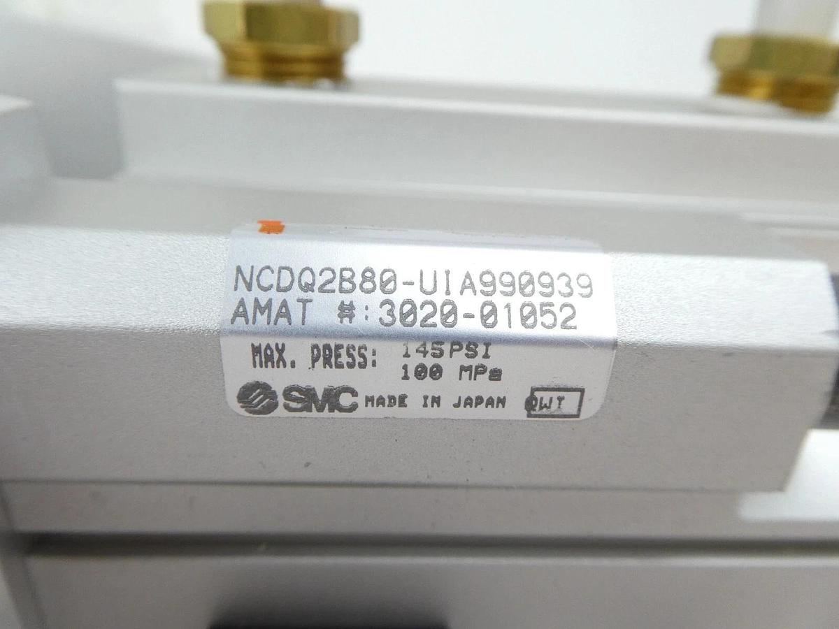 Used SMC NCDQ2B80-UIA990939 Wafer Chamber Slit Valve w/Gate Endura Centura Working