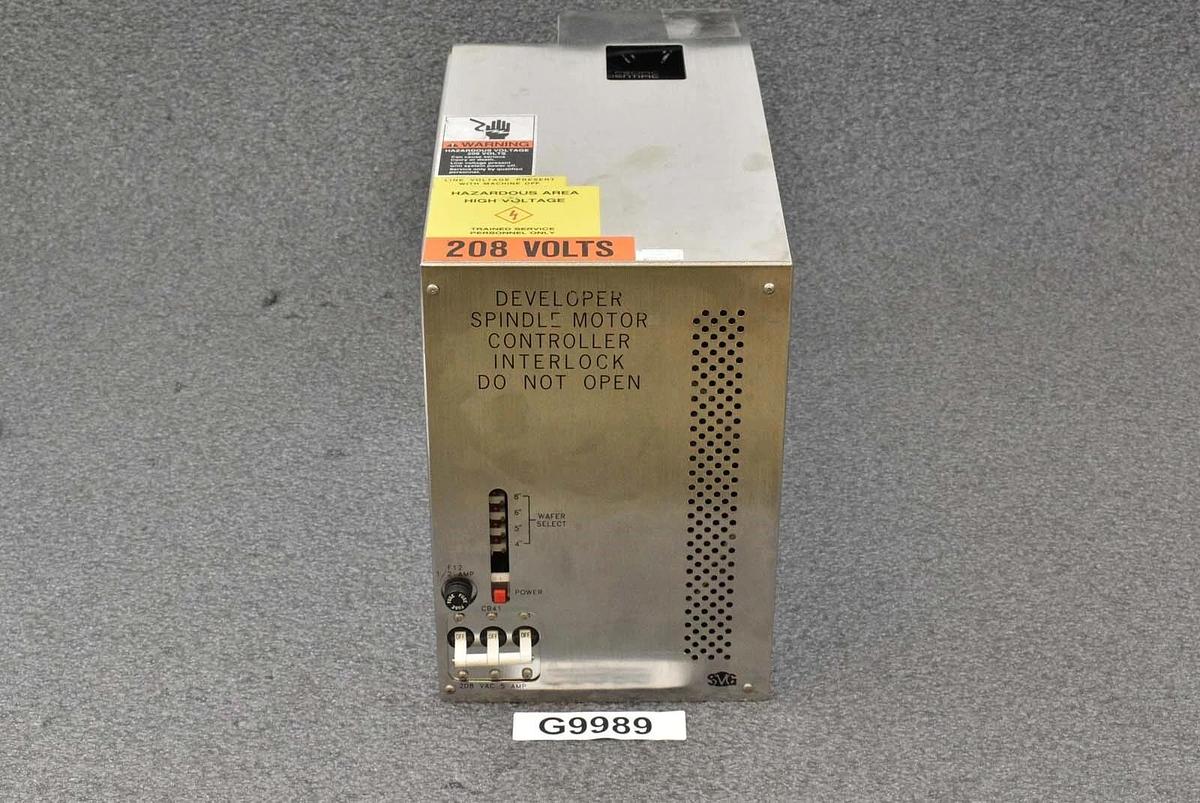 Used SVG / ASML 121-142F / 99-45959 Controller Low-Spin Motor Developer