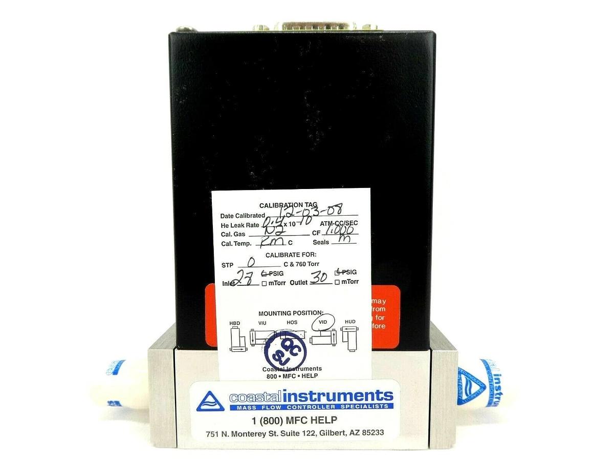 Refurbished Tylan FC-2901MEP Mass Flow Controller MFC 50 SCCM HCl 2900 Series Refurbished
