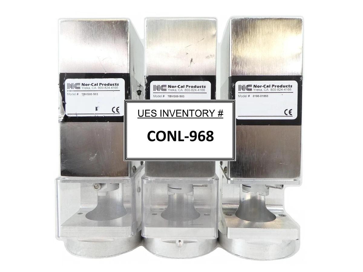Used Nor-Cal TBVG00-S03 Throttling Valve Drive Assembly Intellisys Lot of 3 Spare