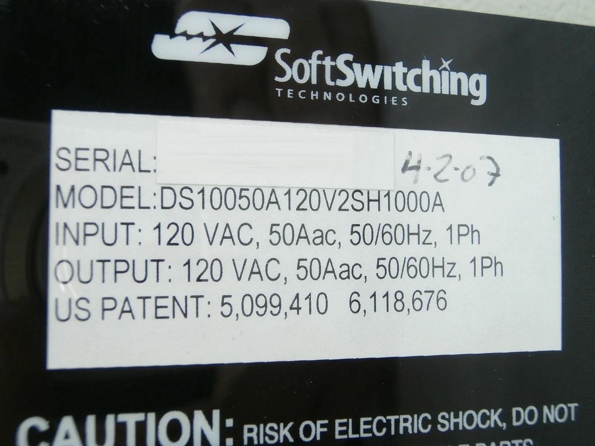 Used SoftSwitching DS10050A120V2SH1000A Dynamic Voltage Sag Corrector MINI DySC Used