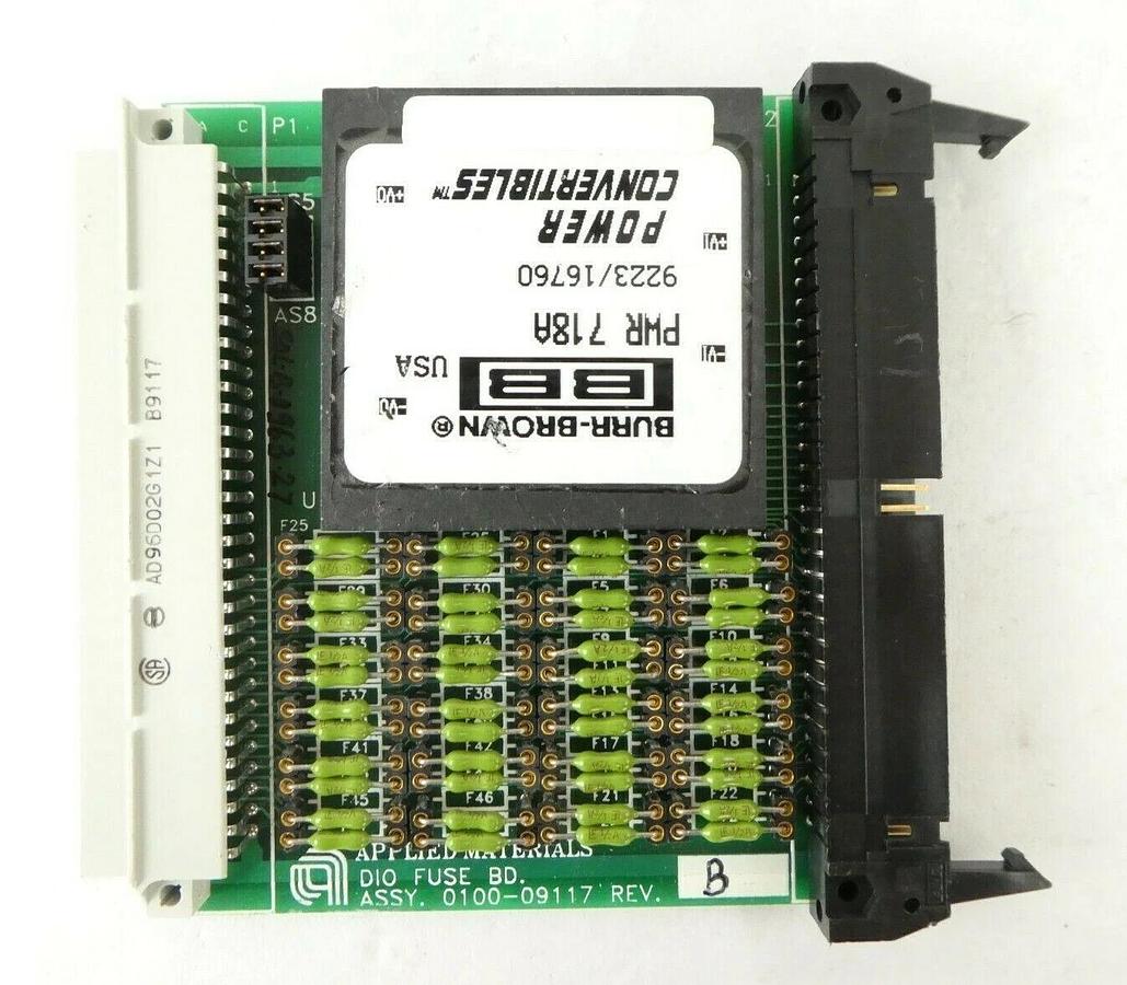 Used AMAT Applied Materials 0100-09117 DIO Fuse Board PCB Reseller Lot of 10 Working