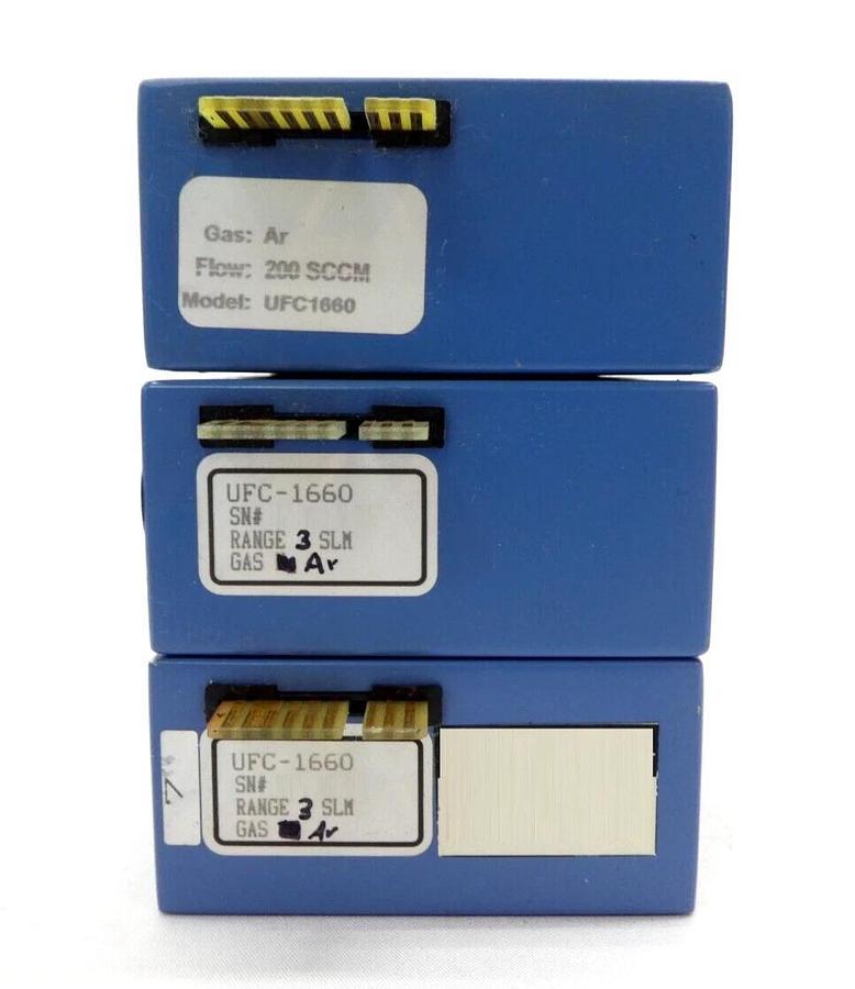 Used UNIT Instruments UFC-1660 Mass Flow Controller MFC Ar CHF3 Cl2 Lot of 11 Working