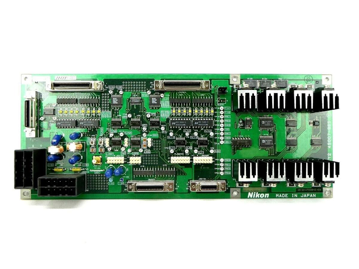 Used Nikon 4S007-865-C SR8-XY2 Control Board PCB NSR-S204B Working Surplus