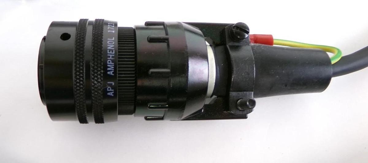 STP Edwards B752-04-030 Turbomolecular Pump Control Cable 1M Turbo Working