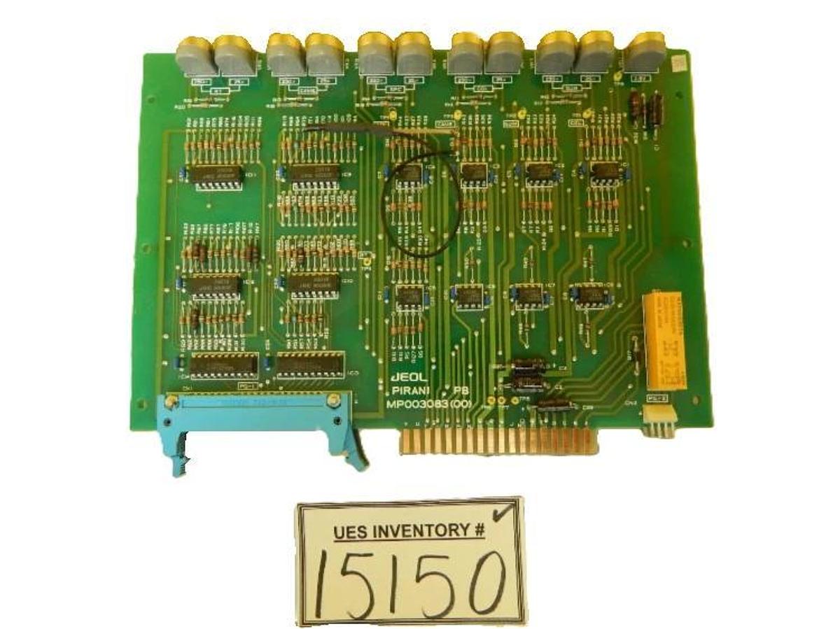 Used JEOL MP003083(00) PIRANI PB Vacuum Interface Board PCB JEM-2010F Working