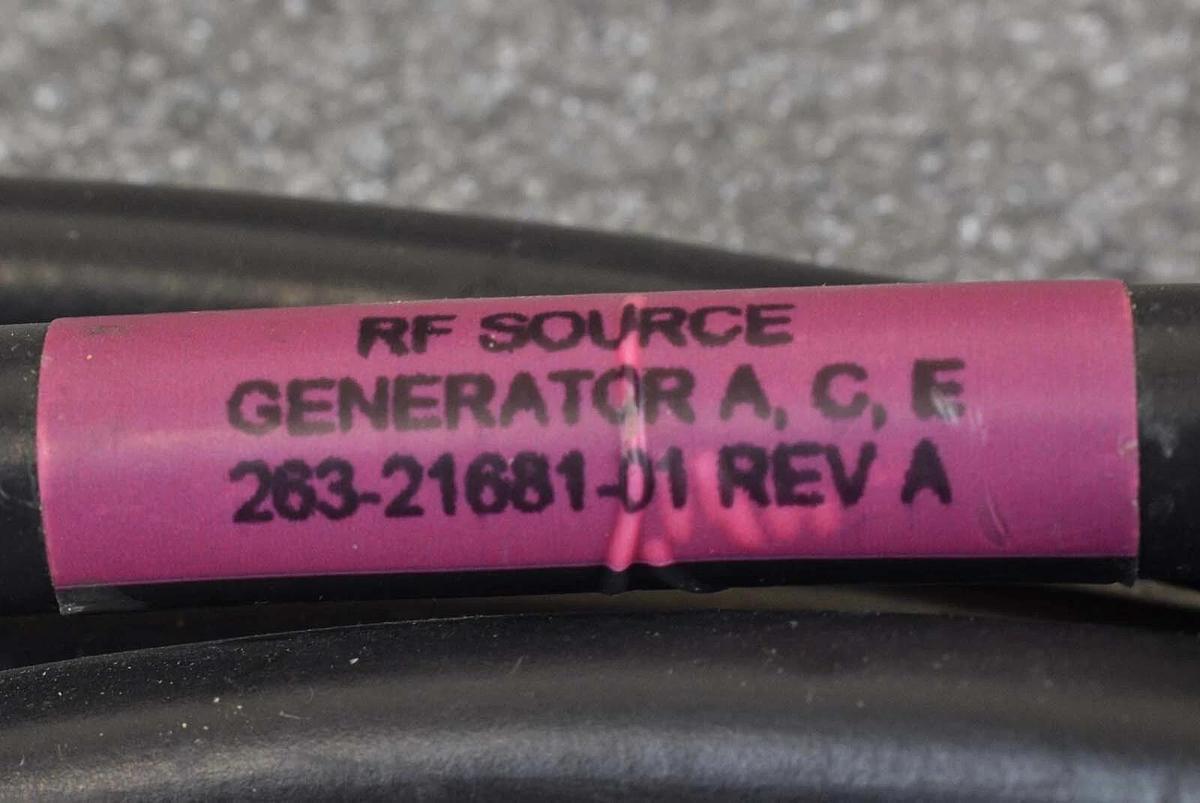 Used Mattson 263-21681 RF Source Cable