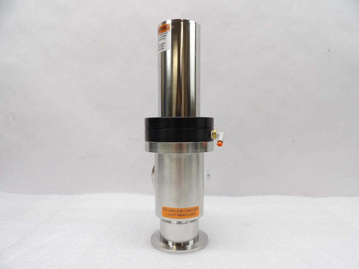 Used Nor-Cal Products 89093290-25 Pneumatic Angle Valve 300mm AMAT Producer Working