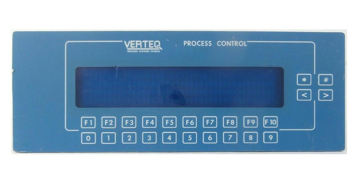 Used ISE Electronics CU40046MCPB-S Display PCB Keypad PW-85-102 Verteq Working Spare
