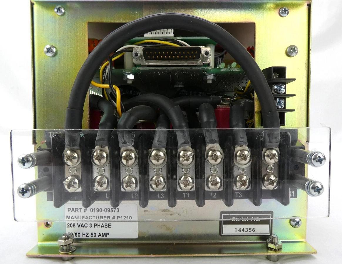Used Phasetronics P1210 Phase Angle Controller P5000 AMAT 0190-09573 Working Surplus