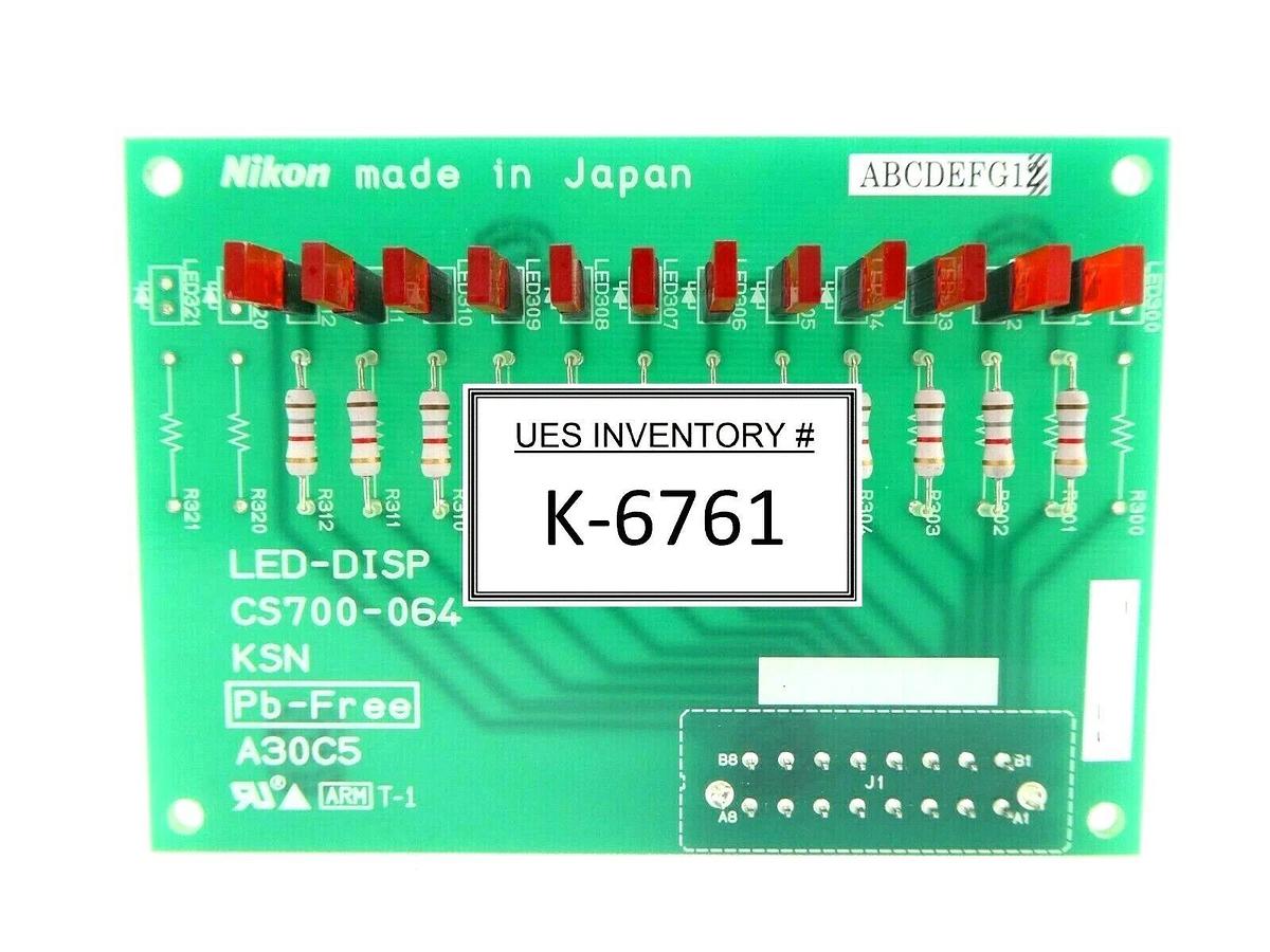 Used Nikon CS700-064 LED Display Board PCB LED-DISP NSR-S610C System Working Spare
