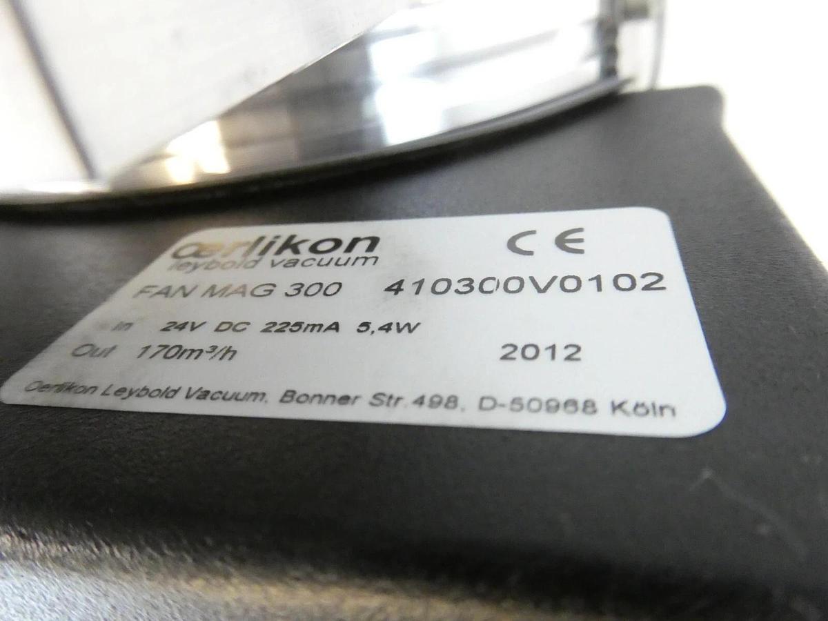 Used TURBOVAC MAG W 400 iPL Leybold 410400V0715 Turbo Pump FAN MAG 300 Tested Working