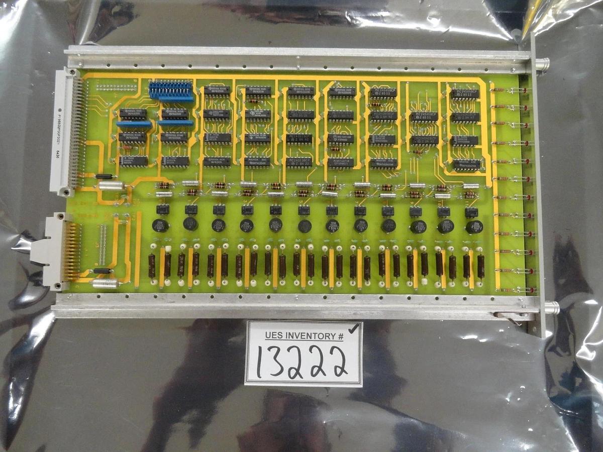 Used Balzers BG 542 272 T Indicator Display IU 201 PCB Card BG 542 263 T Used