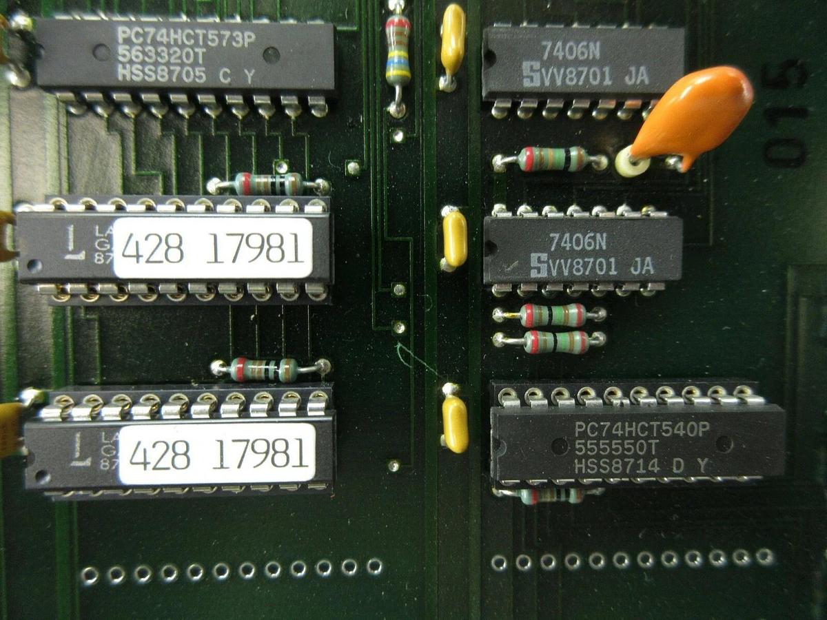 Used ASML 4022.423.1786 Processor PCB Card PAS 5000/2500 Wafer Stepper System Used