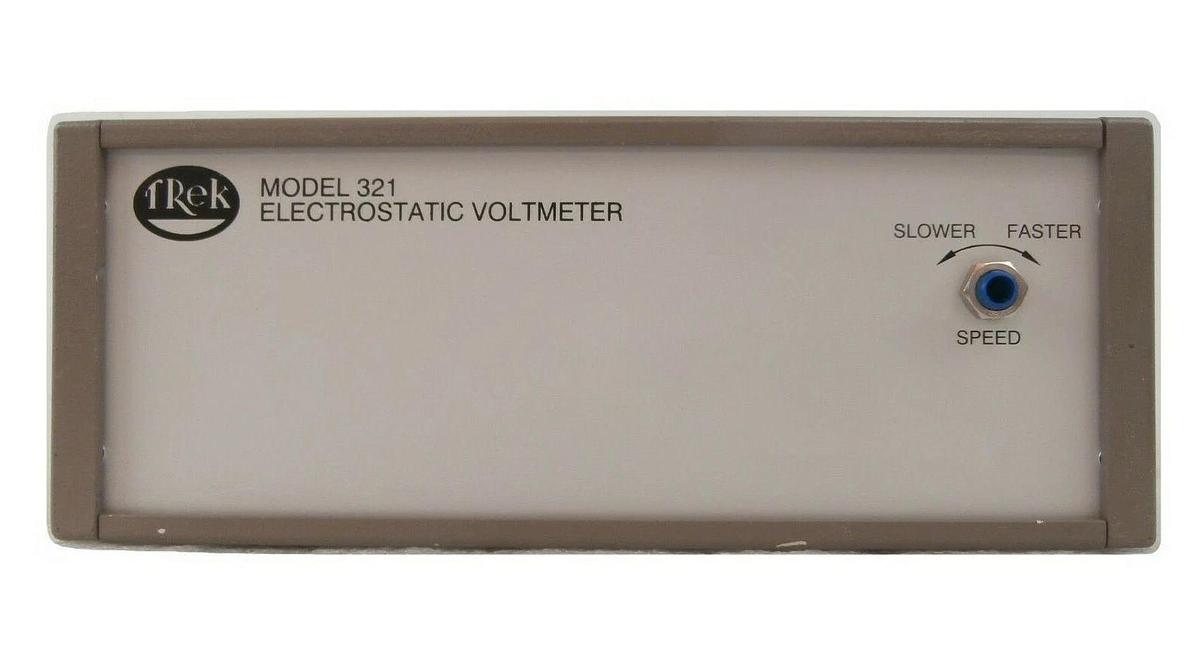 Used Trek 321-H-CE Electrostatic Voltmeter Model 321 13402H Working Surplus