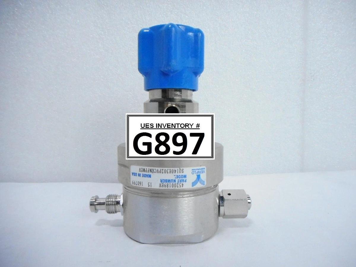 Used Parker 45200189EV Manual Regulator Valve SQ140E302PVCRMFPMEV Used Working
