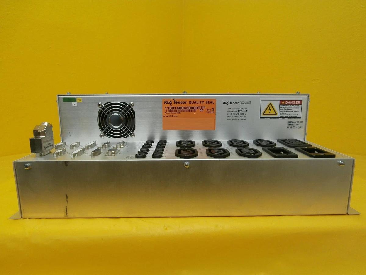 Used KLA-Tencor 11301400430000 NG Power Supply Unit 11 301 400 430 000 Used