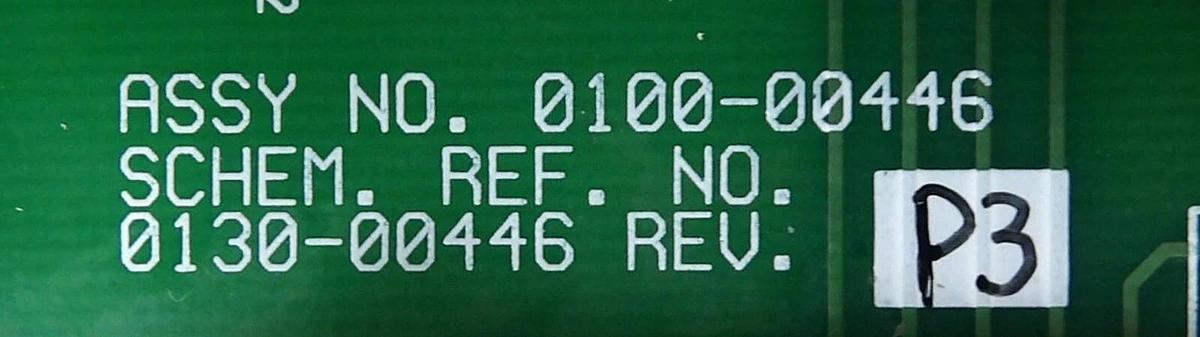 Used AMAT Applied Materials 0100-00446 Gas Panel Controller PCB Working Surplus