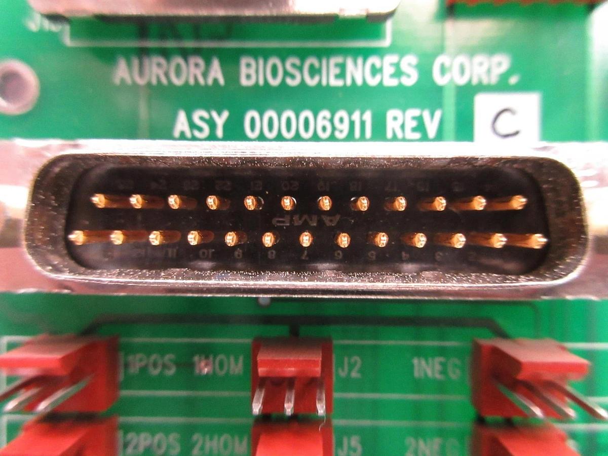 Used Aurora Biosciences 00006911 6K Breakout Board PCB Rev. C Used Working