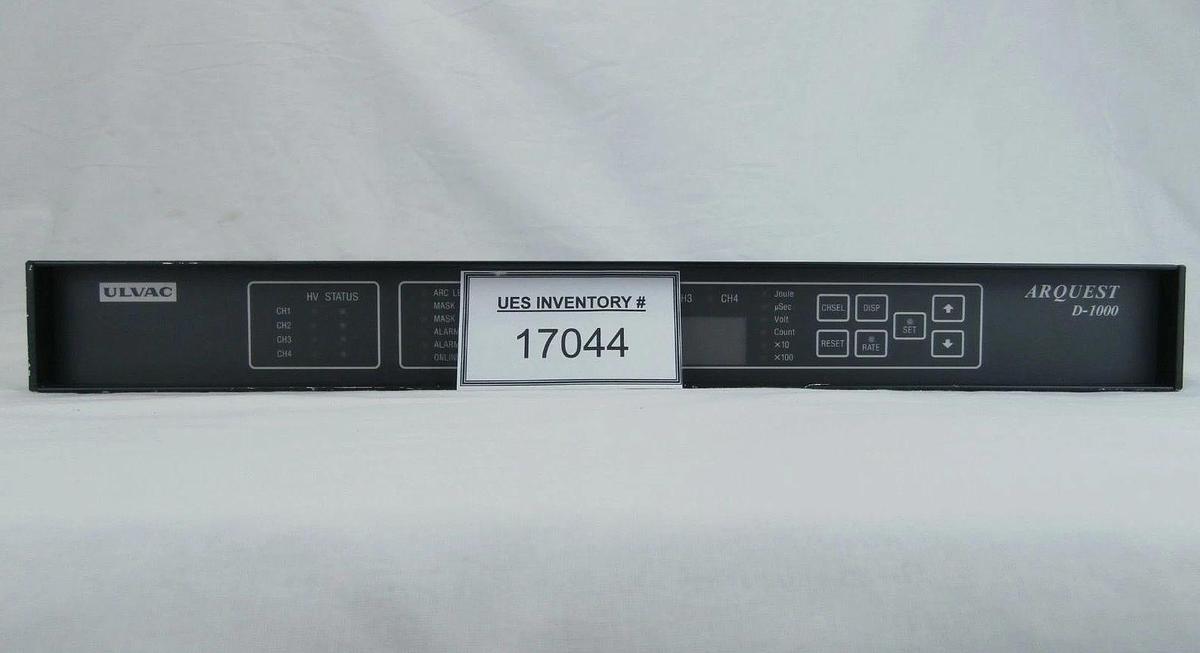 Used Ulvac Technologies 310003B3 Arc Monitor ARQUEST D-1000 Used Working