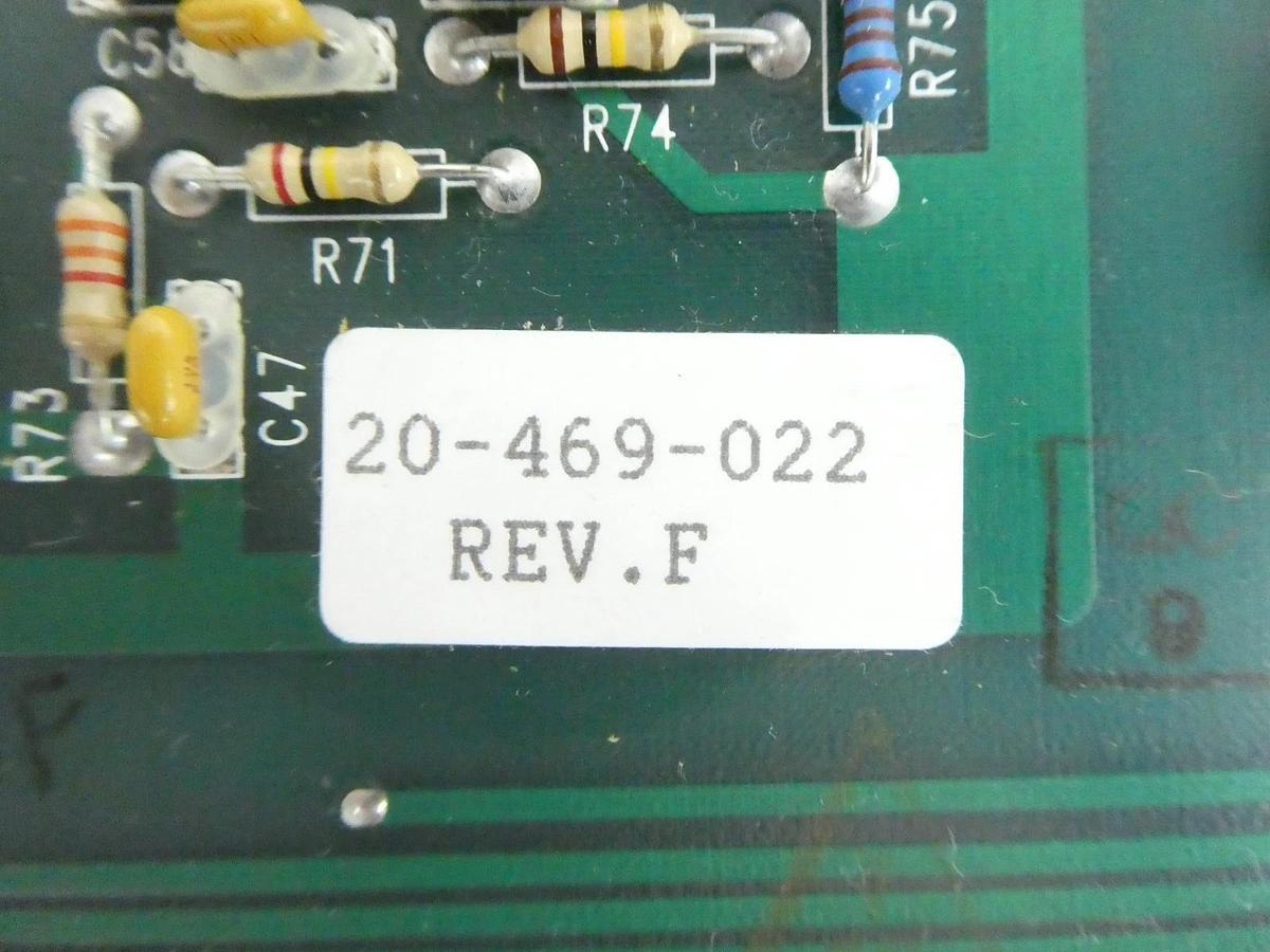 Used ASTeX Applied Science & Technology 20-469-022 A100 20-469-000 PCB Working