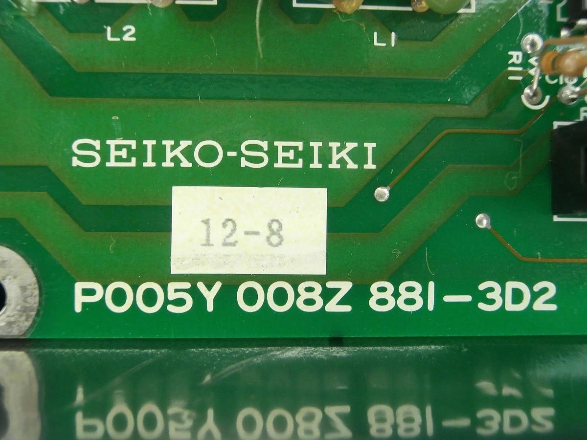 Used Seiko Seiki P005Y008Z881-3D2 Capacitor Board PCB SCU-H1000C Used Working