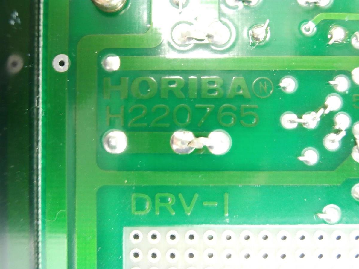 Used Horiba H220765 Driver Board PCB DRV-1 PD-201A Used Working