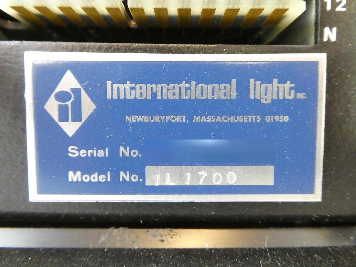 Used International Light Technologies IL1700 Research Radiometer Module Working Spare