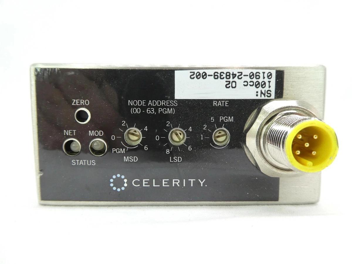 Used Celerity UFC-8165 Mass Flow Controller MFC AMAT 0190-24839 100cc O2 Working