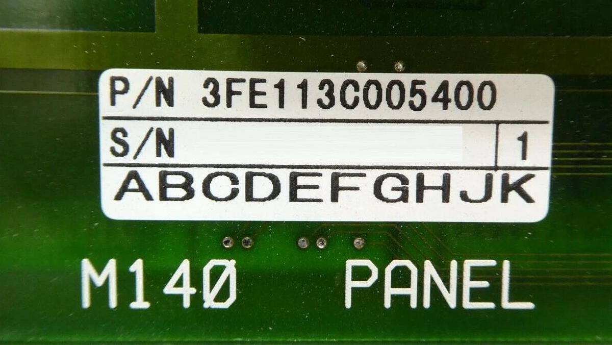 Used Shinko Electric 3FE113C005400 PCB M140 PANEL Reseller Lot of 4 Working Surplus