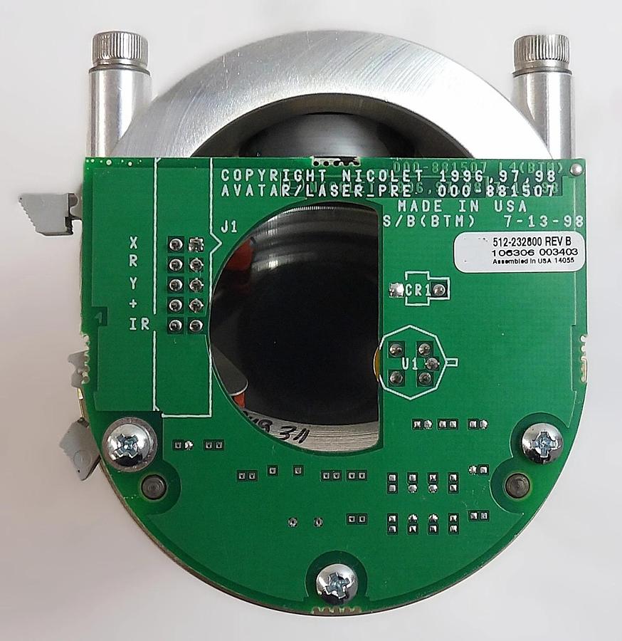 Used Thermo Fisher 840-1605xx Interferometer Modulator KBr Beamsplitter Nicolet Spare