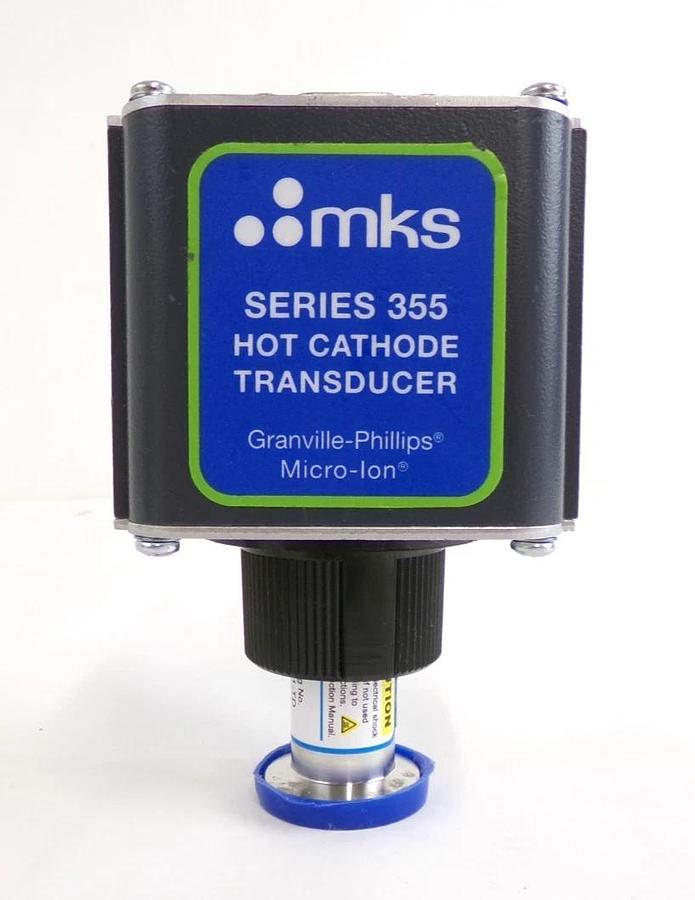 Used Granville-Phillips 355460-0-TD-T-00037 Micro-Ion Gauge Working