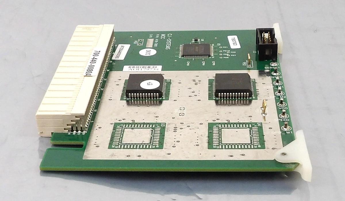 Used CI Systems 410-7081 MCC PCB Card 700-440-0080A SR-800R Black Body Working