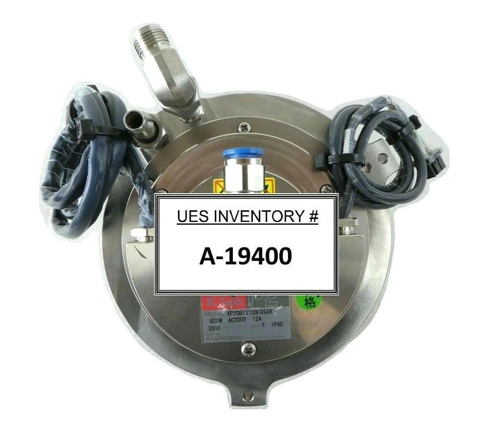 Used Sanyo Denki XP20B13100FXSAR 300mm Spin Motor BL Super P2 Rudolph F30 TEL Working