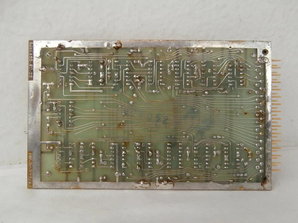 Used Karl Suss 455-60-22 PCB Card 559.22aA MJB 55 Wafer Mask Aligner Working Surplus