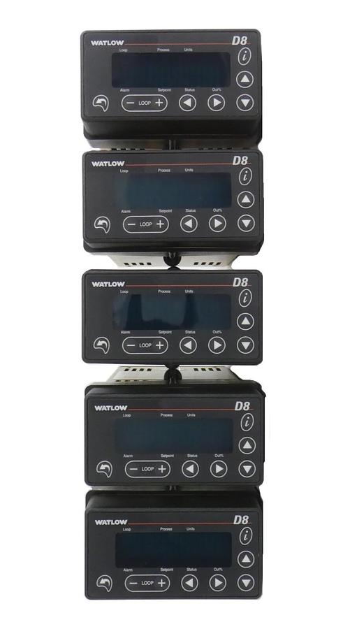 Used Watlow D881-0000-1000 Temperature Controller TB50 D8 AMAT Lot of 5 Working