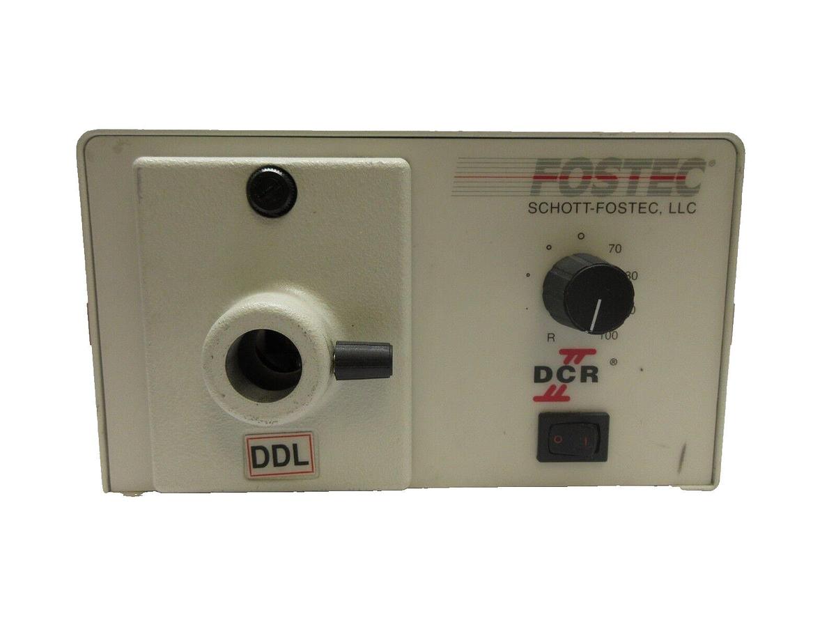 Used Schott-Fostec 20750-2 Fiber Optic Light Source DCRII Nikon NSR-S307E DUV Used