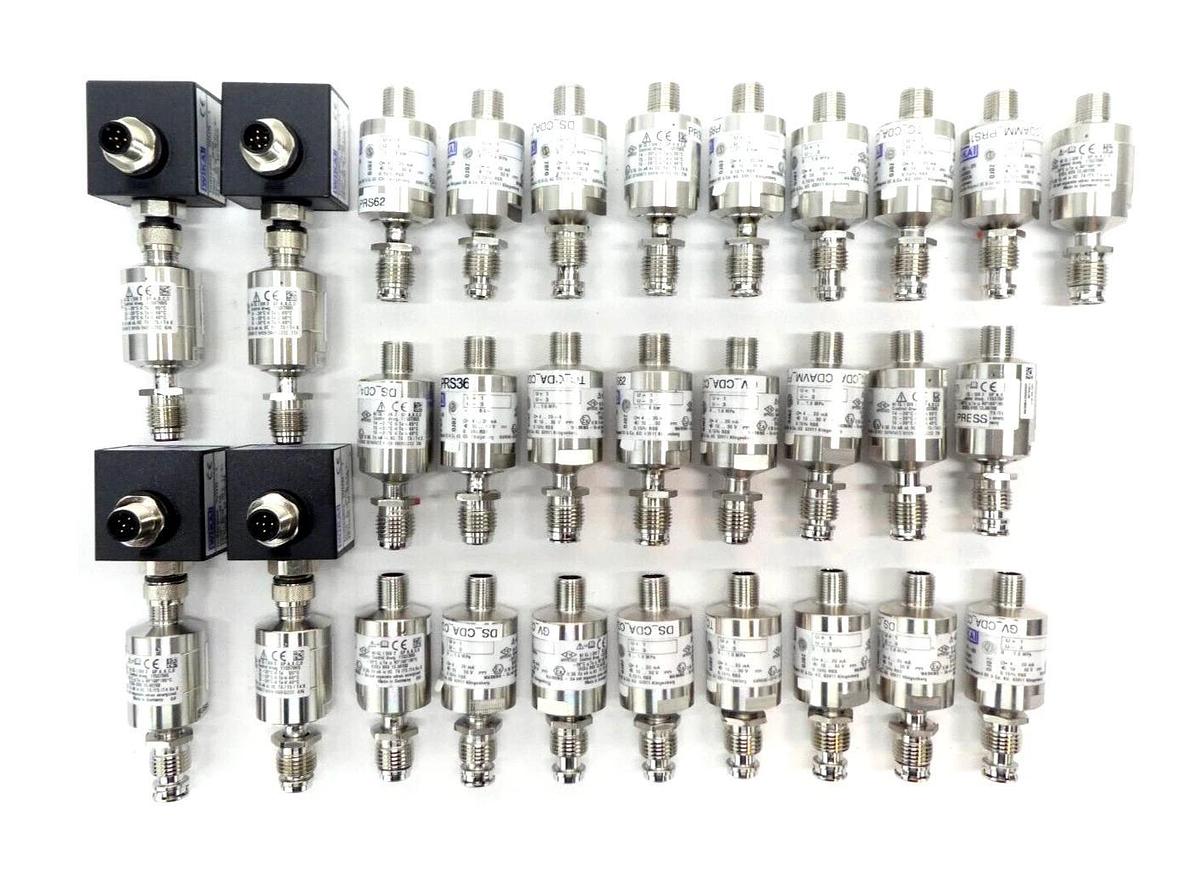 Used WIKA 52196518 Transducer WU-20 Reseller Lot of 29 Working Surplus