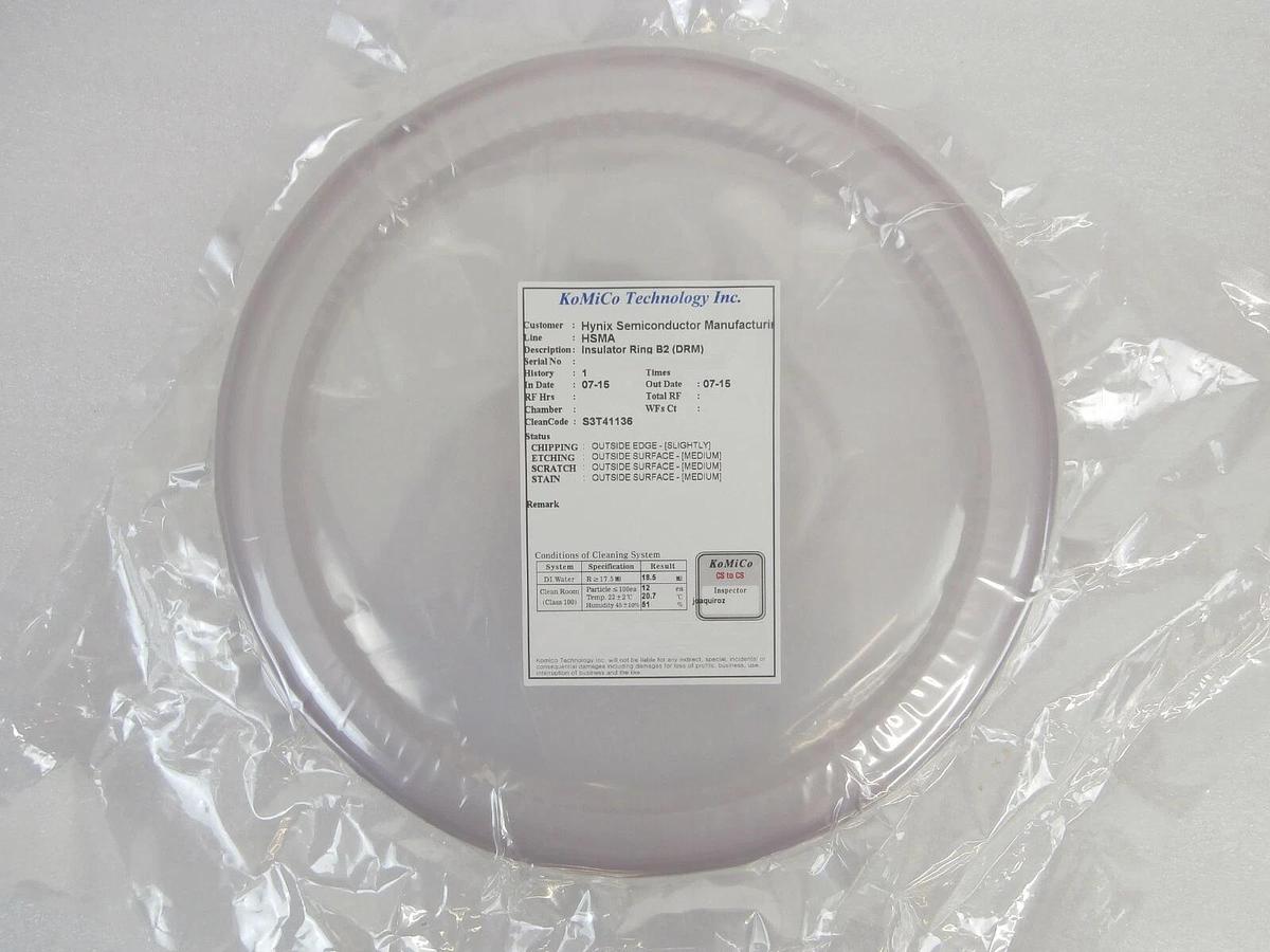 Used KoMiCo DRM Kit AceCo S33-960 S33-1040 TEL Tokyo Electron Unity Cleaned Surplus