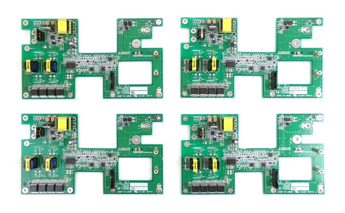 Used Daihen RG-1258A05 RF Generator PCB Reseller Lot of 4 Working Surplus
